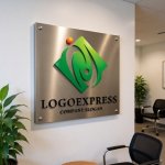 画像7: アルファベットNと人が調和するのロゴ (7)