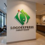 画像10: アルファベットNと人が調和するのロゴ (10)