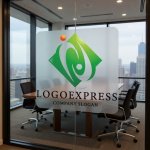 画像11: アルファベットNと人が調和するのロゴ (11)