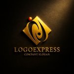 画像12: アルファベットNと人が調和するのロゴ (12)