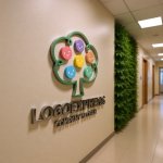 画像15: 笑顔の木とカラフルな実が彩る成長ロゴ (15)