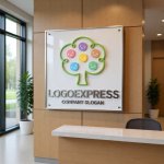 画像13: 笑顔の木とカラフルな実が彩る成長ロゴ (13)