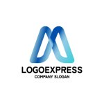 画像3: 「M」のグラデーション無限大ロゴ (3)