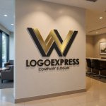 画像10: 豪華なWラインロゴ (10)