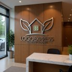 画像13: 葉っぱが育むエコな家のロゴ (13)