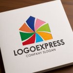 画像14: カラフルなハウスと可能性のロゴ (14)