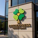 画像8: ハートと四つ葉のクローバーの木のロゴ (8)