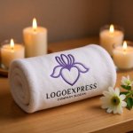 画像5: 菖蒲とハートが織りなす優雅な癒しロゴ (5)