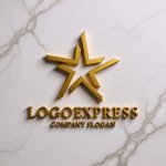 画像13: アルファベットLが輝く星のロゴ (13)