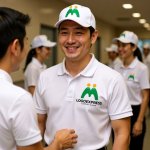 画像14: 成長とつながりを表すMと人々のロゴ (14)