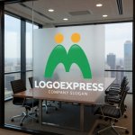 画像11: 成長とつながりを表すMと人々のロゴ (11)