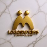 画像13: 成長とつながりを表すMと人々のロゴ (13)