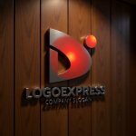 画像5: Dと人のダイナミックなロゴ (5)