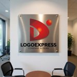 画像7: Dと人のダイナミックなロゴ (7)