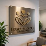 画像13: ハートと人物の優しさと成長のロゴ (13)