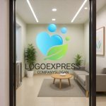 画像6: ハートと自然のやさしい繋がりロゴ (6)