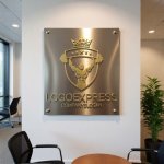 画像7: ボディビルダー、王冠と星のエンブレムロゴ (7)