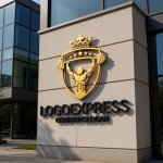 画像8: ボディビルダー、王冠と星のエンブレムロゴ (8)