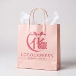 画像6: 漢字「花」とバラのエレガントロゴ (6)