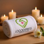 画像5: 手とハートの握手で繋がる優しさと信頼のロゴ (5)