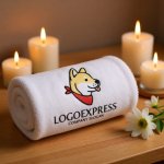 画像5: 舌を出す柴犬のキュートなペットロゴ (5)