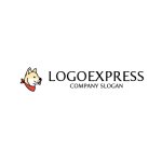 画像2: 舌を出す柴犬のキュートなペットロゴ (2)