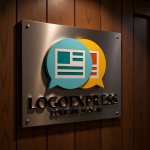 画像5: コミュニケーションバブルロゴ (5)