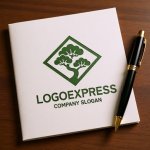 画像6: 松の木のダイヤモンドロゴ (6)