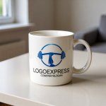 画像16: 力強くバーベルを持ち上げる腕のロゴ (16)