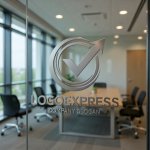 画像9: チェックマークと上向き矢印のロゴ (9)