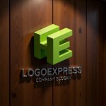 画像5: 立体的なHEロゴ (5)