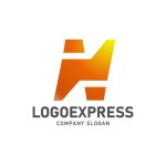 画像1: 活力と革新HとNのロゴ (1)