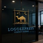 画像15: ラクダと星空の探求ロゴ (15)