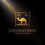 画像12: ラクダと星空の探求ロゴ (12)