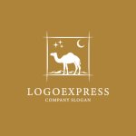 画像4: ラクダと星空の探求ロゴ (4)