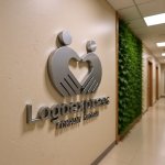 画像15: ハートと手の人々のつながりのロゴ (15)