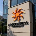 画像8: 輝く太陽と放射状の光が示すのロゴ (8)