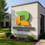 画像15: Rと家が融合したのロゴ (15)