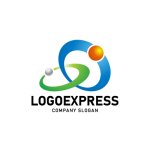 画像1: 繋がりと進化のループロゴ (1)