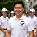 画像14: 盾とサイの力強いロゴ (14)