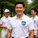 画像14: 力強く堂々としたサイと盾のエンブレムロゴ (14)