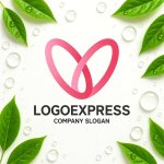 画像9: ハートと無限の繋がりロゴ (9)