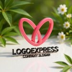 画像12: ハートと無限の繋がりロゴ (12)