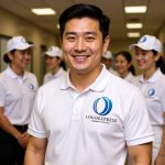 画像14: Oの流線型とグローバルな繋がりロゴ (14)