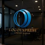 画像15: Oの流線型とグローバルな繋がりロゴ (15)