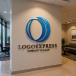 画像10: Oの流線型とグローバルな繋がりロゴ (10)