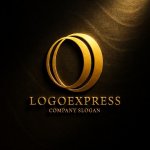 画像12: Oの流線型とグローバルな繋がりロゴ (12)