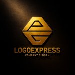 画像12: AとG情熱と成長の六角形ロゴ (12)