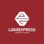 画像4: AとG情熱と成長の六角形ロゴ (4)