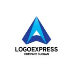 画像1: 3D「A」躍進ロゴ (1)